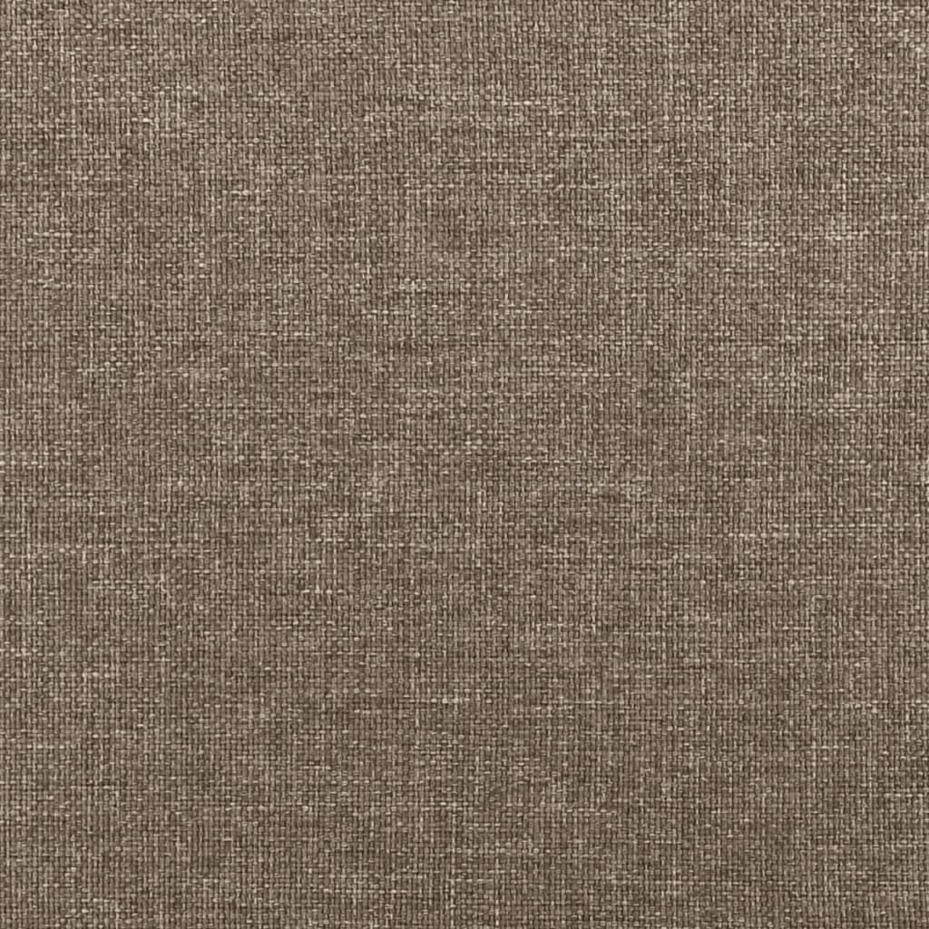 Huvudgavlar 4 st taupe 80x7x78/88 cm tyg